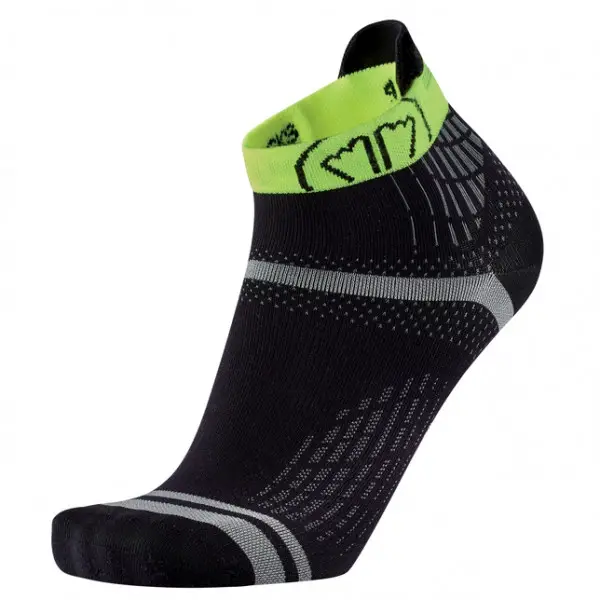 Sidas - Run Feel - Laufsocken Gr 39-40 schwarz