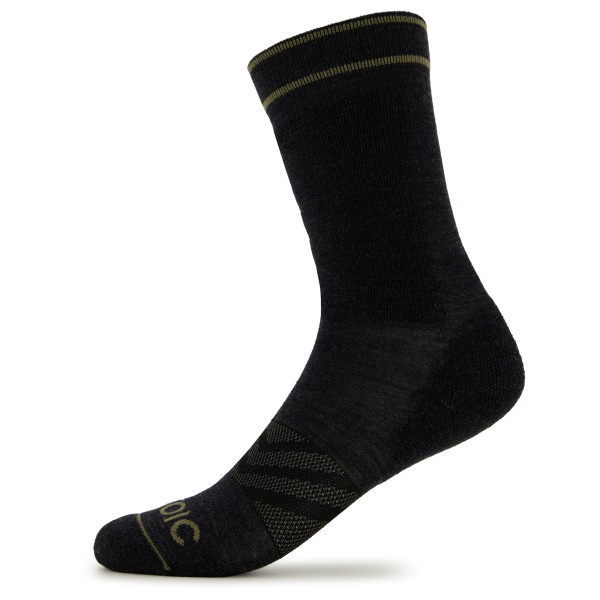 Stoic - Merino Outdoor Crew Socks Pro - Wandersocken Gr 36-38 schwarz