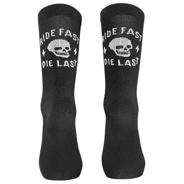 Northwave - Ride Fast Die Last - Radsocken Gr 36-39 schwarz