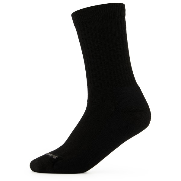 Smartwool - Everyday Solid Rib Crww - Multifunktionssocken Gr S schwarz