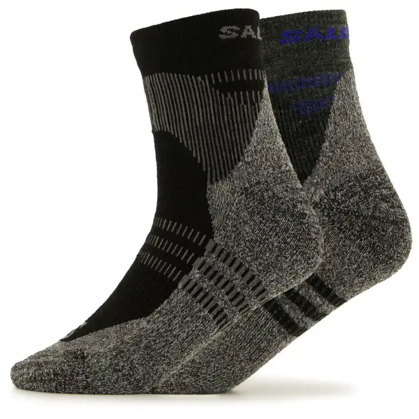 Salomon - X Ultra Access Quarter 2-Pack - Wandersocken Gr 36-38 schwarz