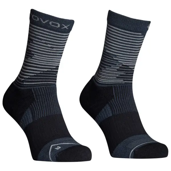 Ortovox - Women's All Mountain Mid Socks - Merinosocken Gr 39-41 schwarz/blau