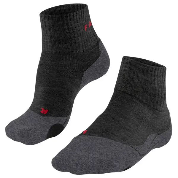 Falke - TK2 Explore Short - Wandersocken Gr 39-41 schwarz