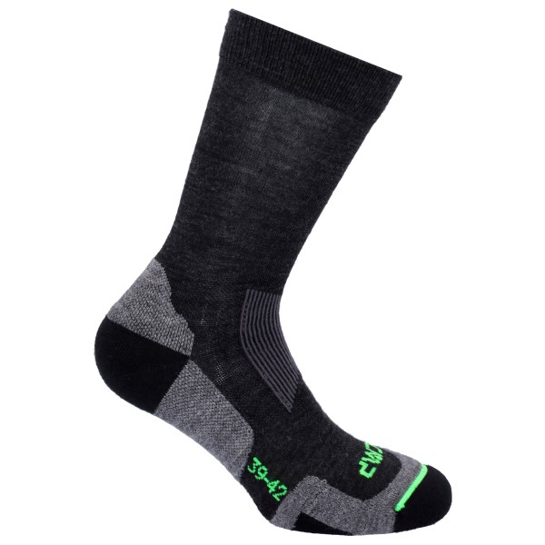 CMP - Trekking Wool Sock - Wandersocken Gr 46-48 schwarz