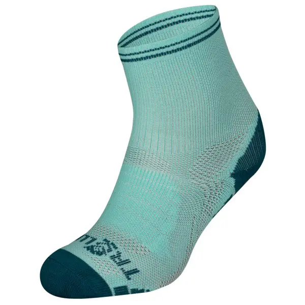 Trollkids - Kid's Trekking Mid Cut Socks III - Wandersocken Gr 23-26 türkis