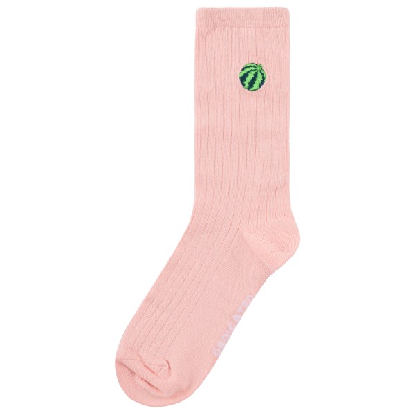 DEDICATED - Rib Socks Knivsta Water Melon - Multifunktionssocken Gr 36-40 rosa