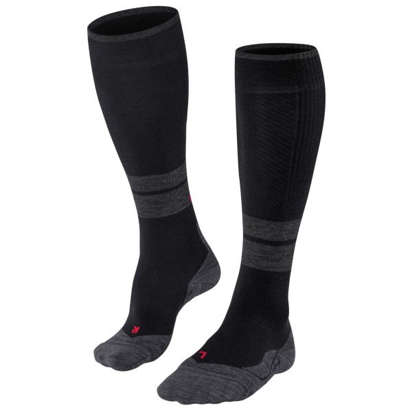 Falke - TK Compression - Wandersocken Gr 43-46 - Width: 36-40 cm schwarz