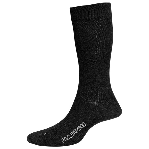 P.A.C. - Bamboo Crew Liner - Multifunktionssocken Gr 35-38 schwarz