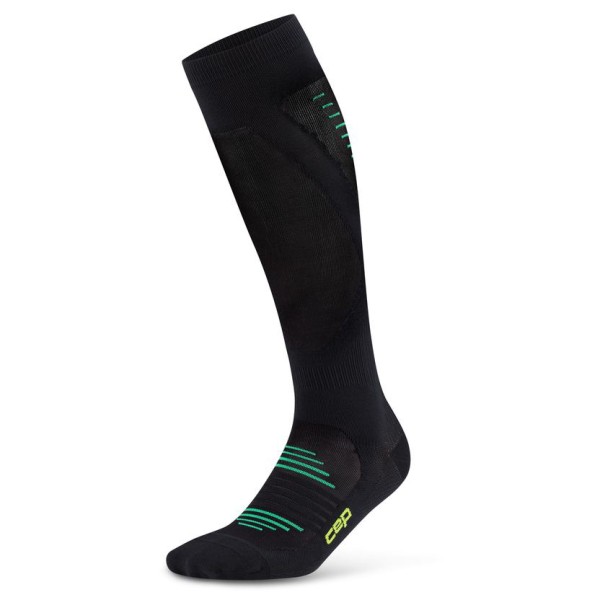 CEP - Women's Pro Run Ultralight Socks Tall - Kompressionssocken Gr II schwarz