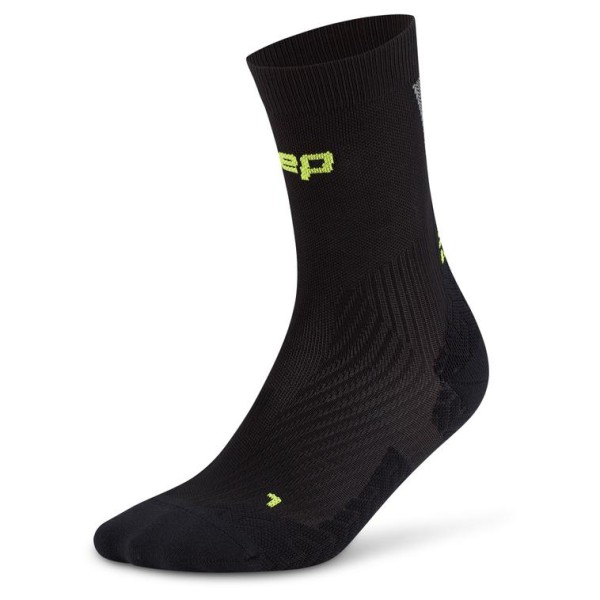 CEP - Women's Run Ultralight Socks Mid Cut 4.0 - Laufsocken Gr II schwarz