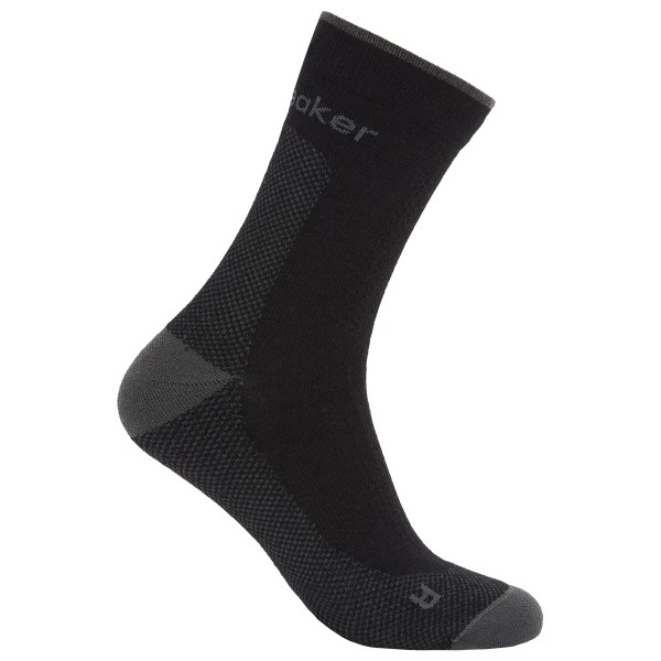 Icebreaker - Merino Hike+ Ultralight Quarter - Wandersocken Gr 44,5-46,5 schwarz
