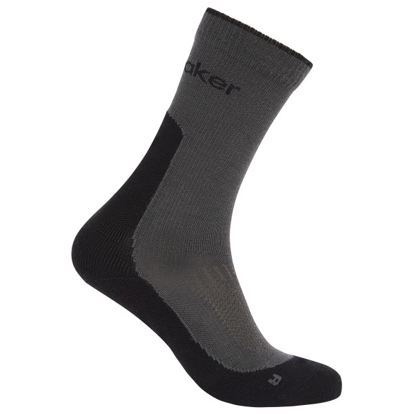 Icebreaker - Women's Merino Hike+ Light Crew - Wandersocken Gr 38-40 grau
