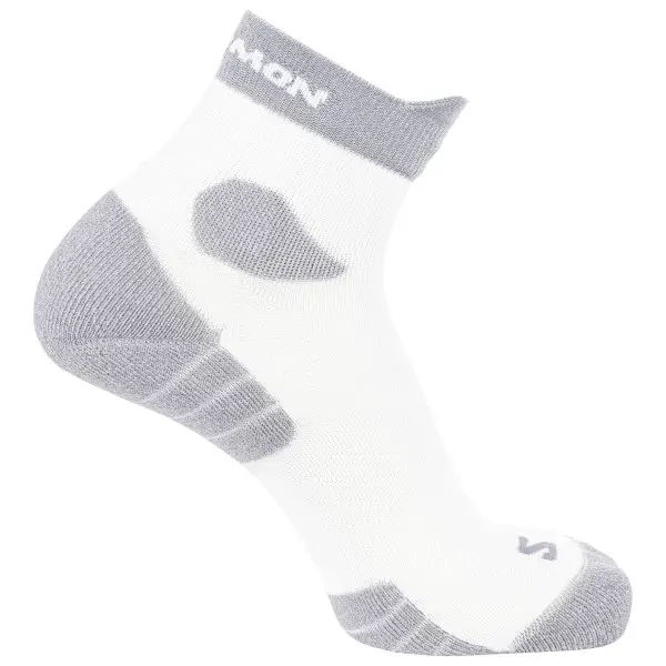 Salomon - Aero Ankle - Laufsocken Gr 39-41 weiß/grau