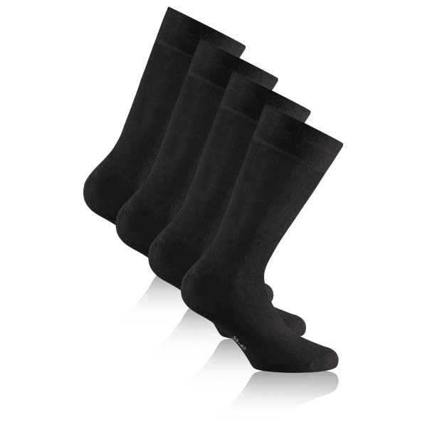 Rohner - Basic Bamboo - Multifunktionssocken Gr 39-42 schwarz