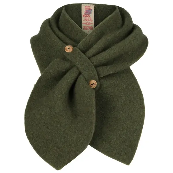 Engel - Kid's Fleece Schal Gr One Size oliv