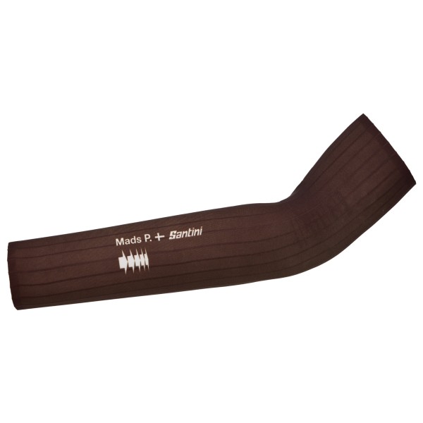Santini - Mads Pedersen Momentum Series Aero Arm Warmers - Armlinge Gr M braun