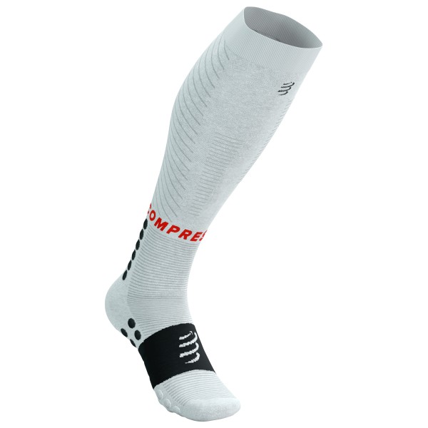 Compressport - Full Socks Recovery 2.0 - Kompressionssocken Gr 4M - EU: 45-47 grau