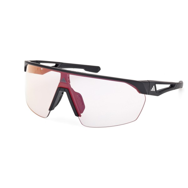 adidas eyewear - SP0103 Mirror Photochromic Cat: 1-3 - Fahrradbrille weiß