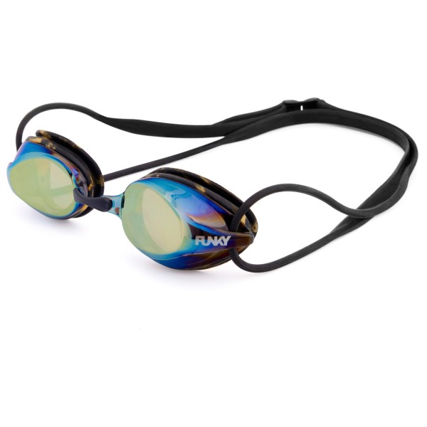 Funky Trunks - Accessories Training Machine Goggles - Schwimmbrille cracked gold