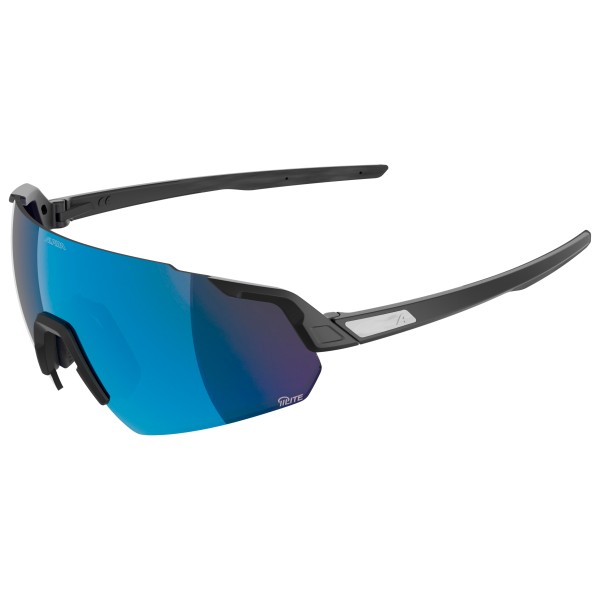 Alpina - Turbo Air Q-Lite Mirror S3 + Q-Lite Pink S1 - Fahrradbrille blau