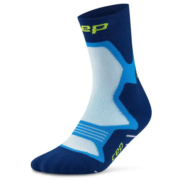 CEP - Run Cushion Mid Cut - Laufsocken Gr 34-37 - EU 34-37 blau