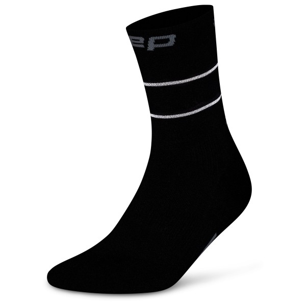 CEP - Women's Pro Run Reflective Mid Cut 2.0 - Laufsocken Gr II schwarz