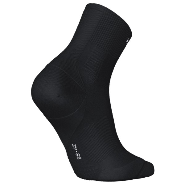 KIPRUN - Sock Run 900 Thick Mid - Laufsocken Gr 35-38 schwarz