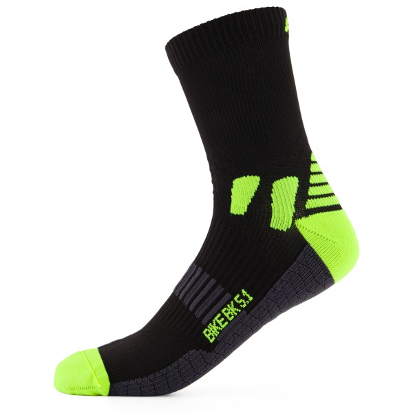P.A.C. - BK 5.1 Bike Extreme - Radsocken Gr 40-43 schwarz