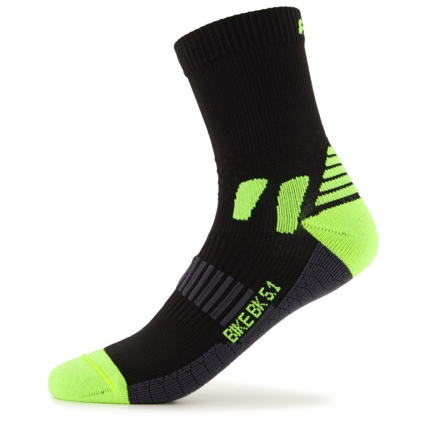 P.A.C. - Women's BK 5.1 Bike Extreme - Radsocken Gr 38-41 schwarz