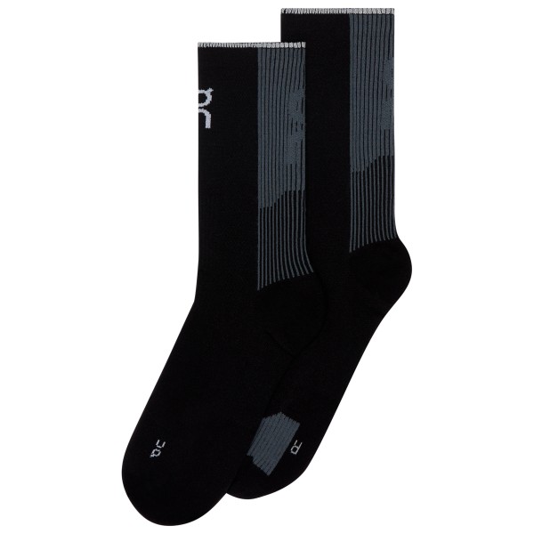 On - Performance Run Sock High - Laufsocken Gr 39-42,5 schwarz