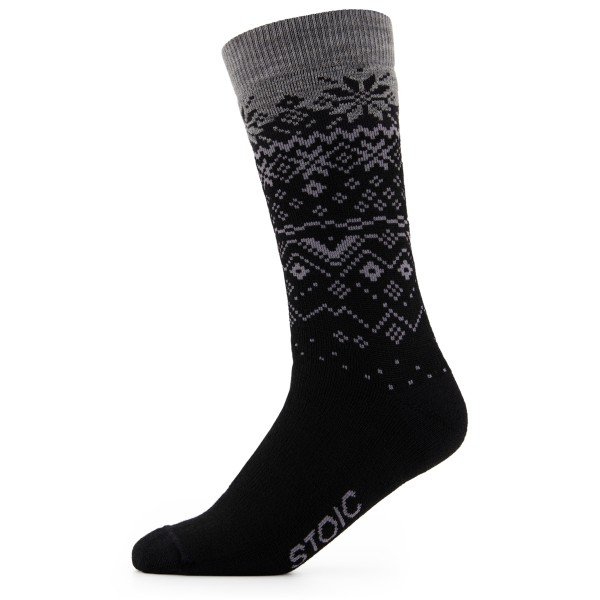 Stoic - Merino Warmwool Scandic Socks - Merinosocken Gr 36-38 schwarz
