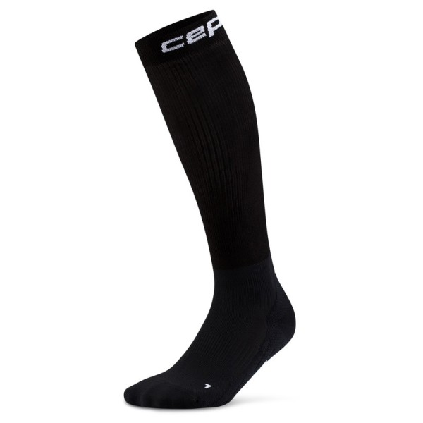 CEP - Core Recovery Socks Tall 2.0 - Kompressionssocken Gr III schwarz