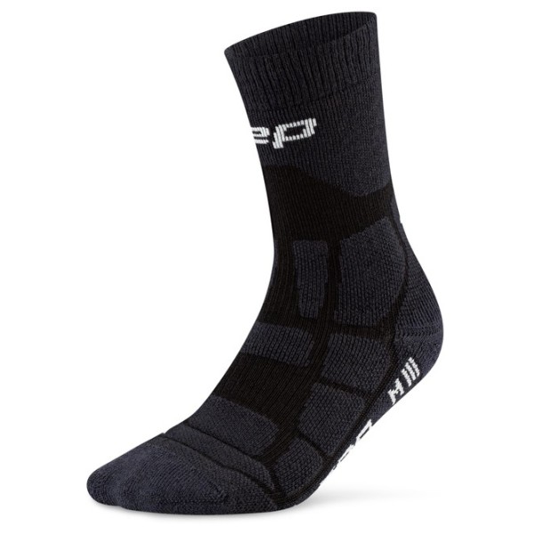 CEP - Hiking Max Cushion Sock Mid Cut 2.0 - Wandersocken Gr III schwarz