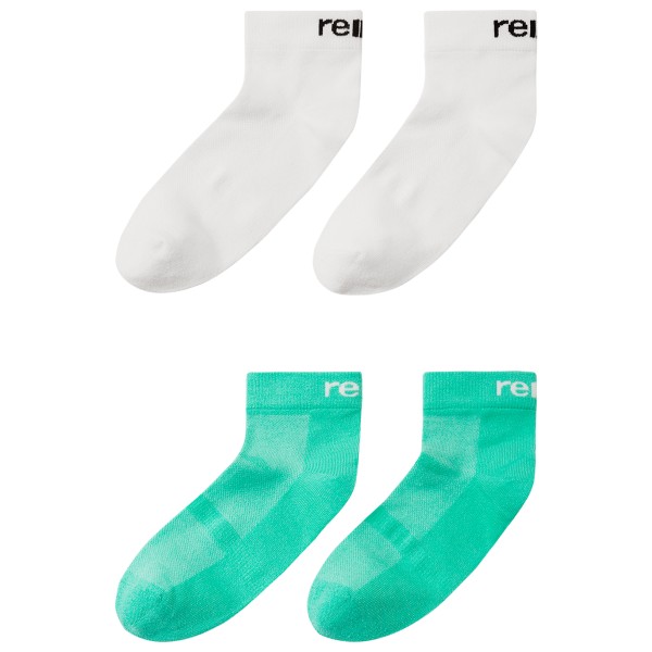 Reima - Kid's Nilkat - Multifunktionssocken Gr 34-37 weiß/türkis
