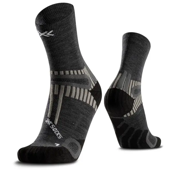 X-Socks - Hike Perform Merino Ankle - Wandersocken Gr 35-36 schwarz