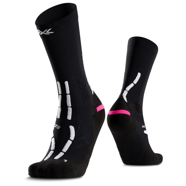 X-Socks - Trail Anatomix Crew - Laufsocken Gr 42-44 schwarz