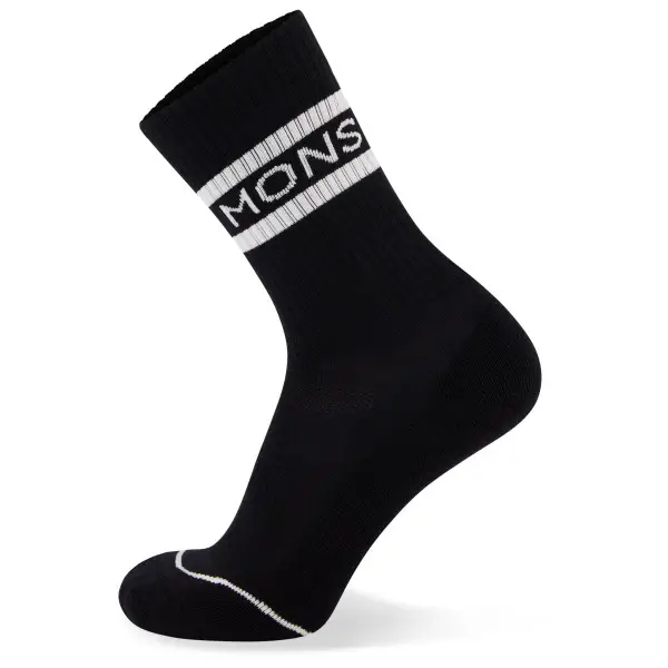 Mons Royale - Signature Merino Crew Sock - Radsocken Gr 35-38 schwarz