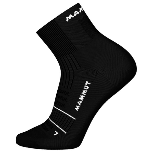 Mammut - Trail Running Targeted Cushion Quarter - Laufsocken Gr 36-38 schwarz