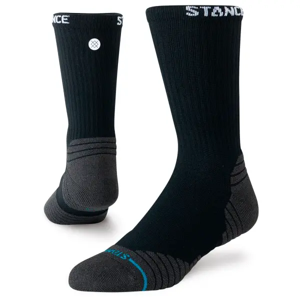Stance - Golf Ribbed Mid Crew - Multifunktionssocken Gr 38-42 schwarz