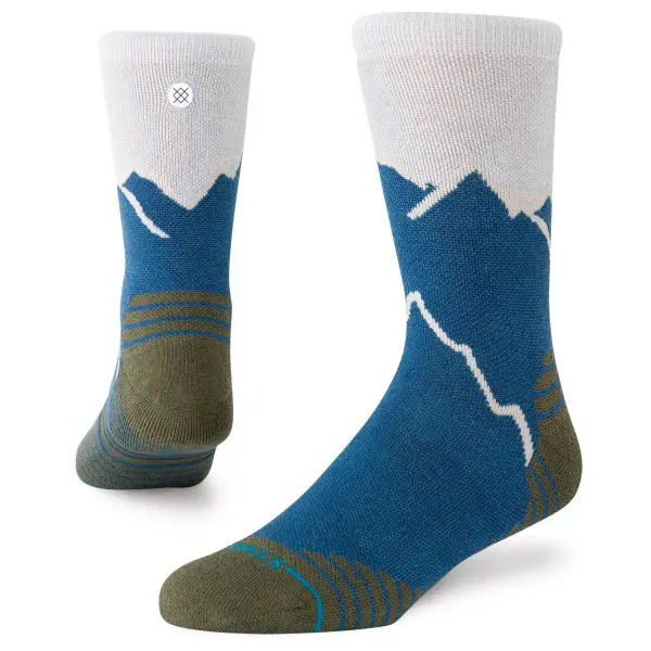 Stance - Peaking Hike Crew - Wandersocken Gr 38-42 blau