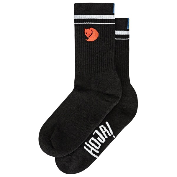 Fjällräven - Hoja Socks - Radsocken Gr L schwarz