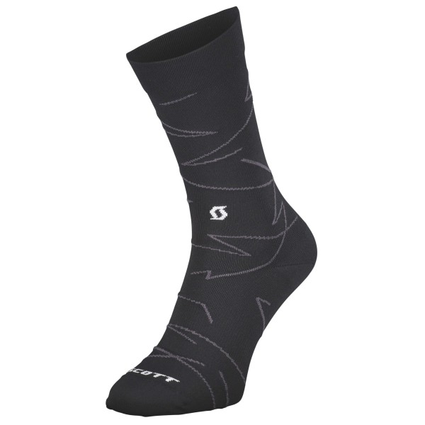 Scott - Sock Trail Tuned Crew - Radsocken Gr 36-38 grau