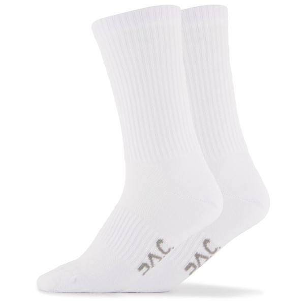 P.A.C. - Logo-Socke 2-Pack Everyday Crew - Multifunktionssocken Gr 35-38 weiß