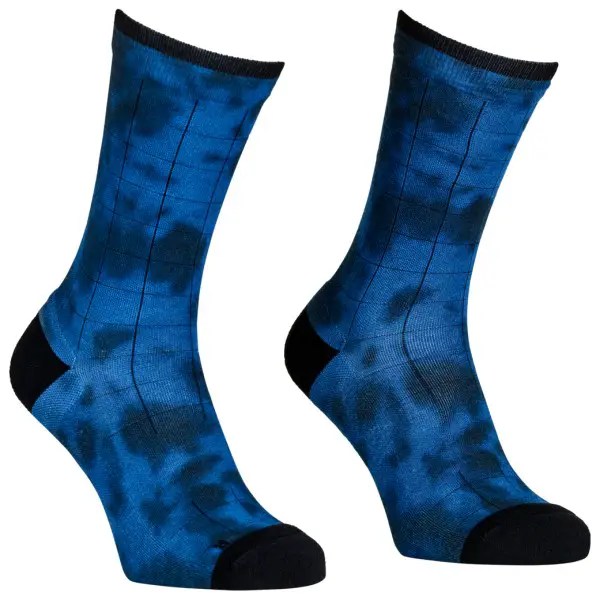 Ortovox - MTB Mid Sock - Radsocken Gr 39-41 blau