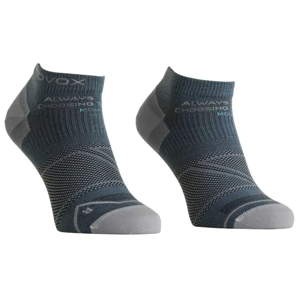 Ortovox - Women's Alpine Light Low Socks - Wandersocken Gr 35-38 grau/blau