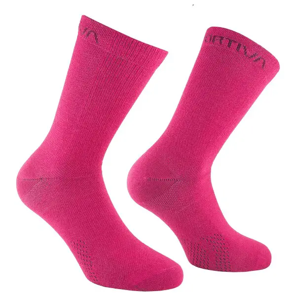 La Sportiva - Merino Hiking Socks - Wandersocken Gr 35-37 rosa
