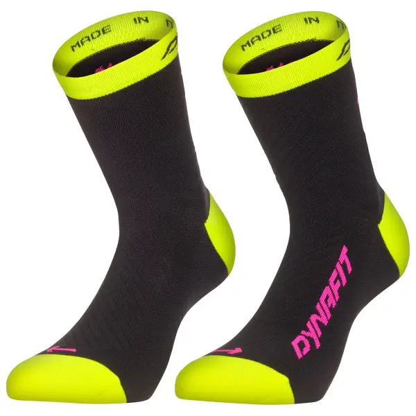 Dynafit - Trail Mid - Laufsocken Gr 35-38 schwarz