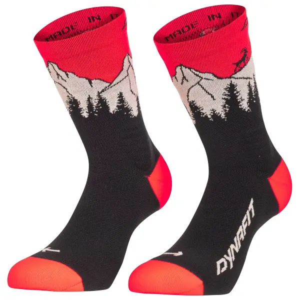 Dynafit - Traverse Crew - Laufsocken Gr 39-42 schwarz