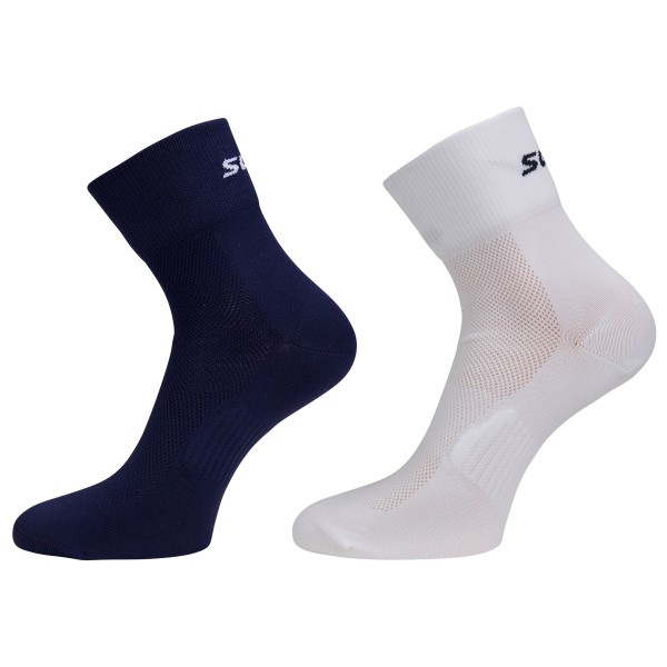 Swix - Active Sock 2-Pack - Laufsocken Gr 37-39 grau/blau