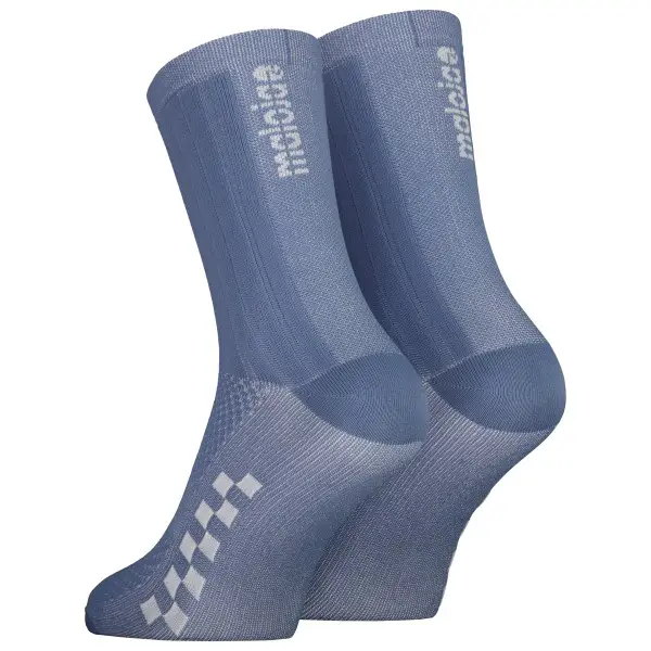 Maloja - PushbikersM. Aerosocks - Radsocken Gr 39-42 blau/grau